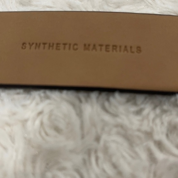 MICHAEL Michael Kors Signature Brown & Gold Square buckle Belt New with tags L main image 4